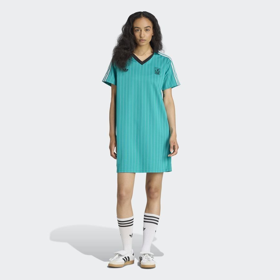 Liverpool T-Shirt Dress Terrace Icons - Sea Green Women-SoccerKits Hub | Buy Soccer Jerseys Online
